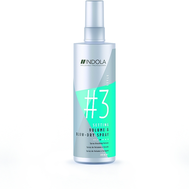Спрей для быстрой сушки волос - Indola Innova Setting Blow-dry Spray — фото N1