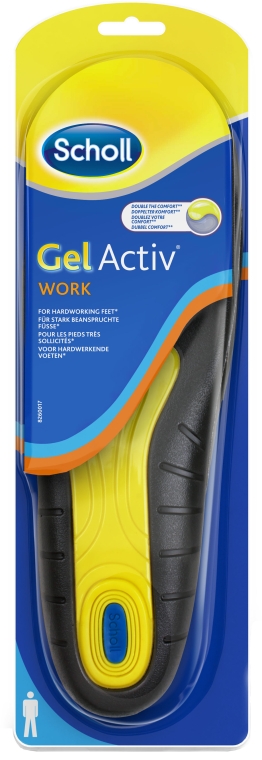 Стельки для активної роботи - Scholl GelActiv Work Men — фото N2