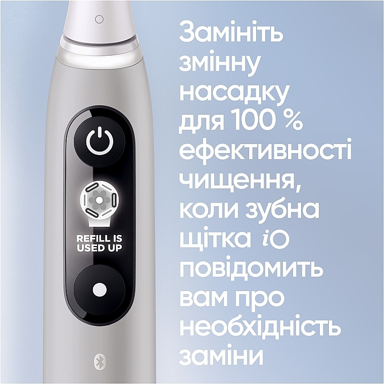 Електрична зубна щітка, сіра - Oral-B Braun iO Серія 8 — фото N6