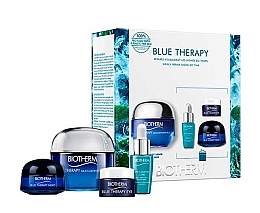 Духи, Парфюмерия, косметика Набор - Biotherm Blue Therapy Multi-Defender (face/cr/50ml + elixir/7ml + eye/cr/5ml + cr/15 ml)