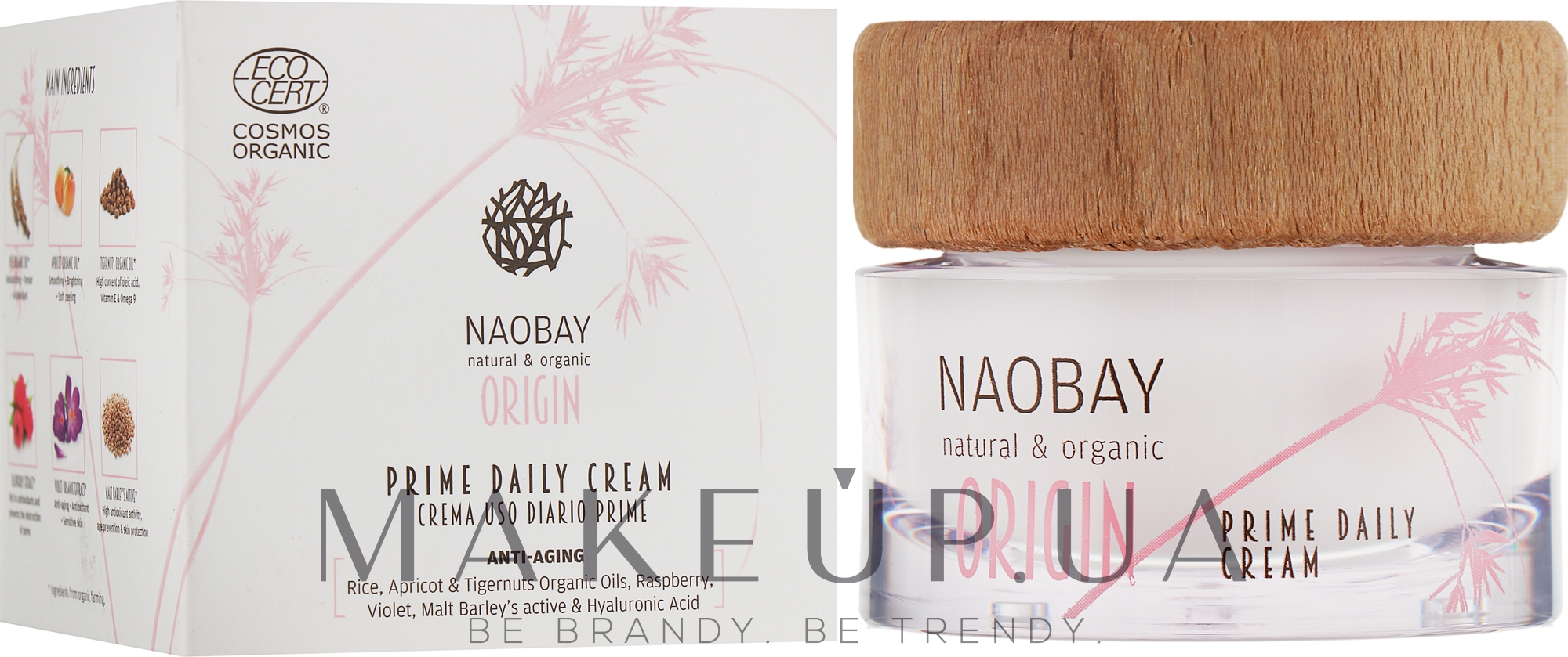 Дневной крем основной уход - Naobay Origin Prime Daily Cream — фото 50ml