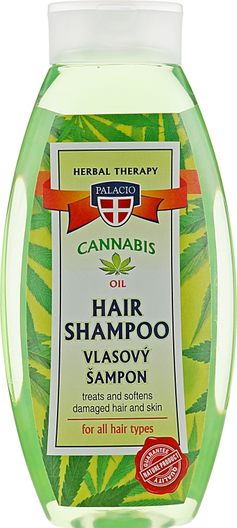 Шампунь для волос с экстрактом масла конопли - Palacio Cannabis Hair Shampoo