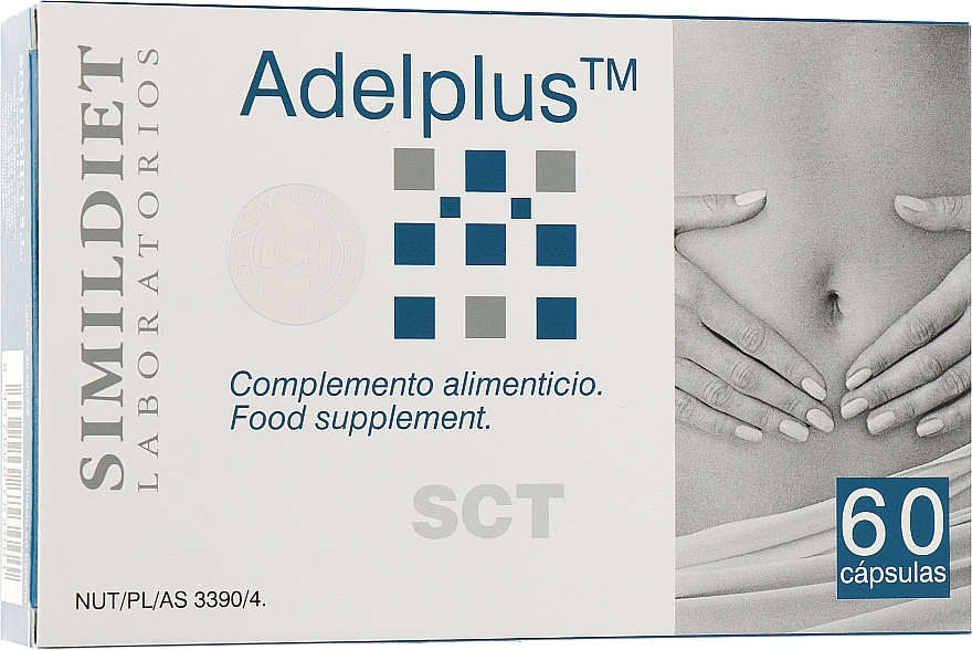 Харчова добавка "Комплекс для зниження ваги" - Simildiet Laboratorios Adelplus — фото N1