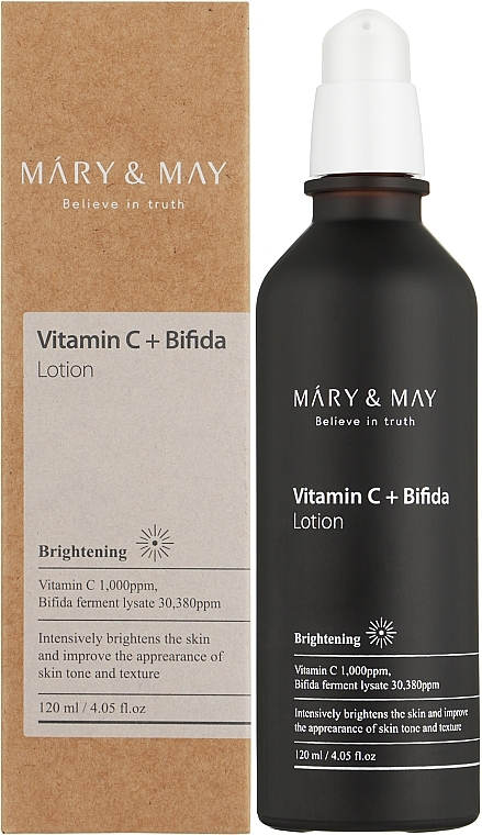 Лосьон с бифидобактериями и витамином С - Mary & May Vitamin C + Bifida Lotion — фото N2