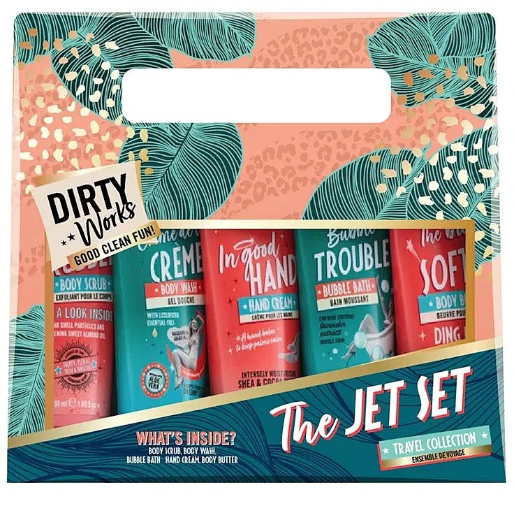 Набор, 5 продуктов - Dirty Works The Jet Set  — фото N1
