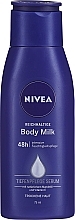 Питательное молочко для тела - NIVEA Nourishing Body Milk 48H (мини) — фото N1
