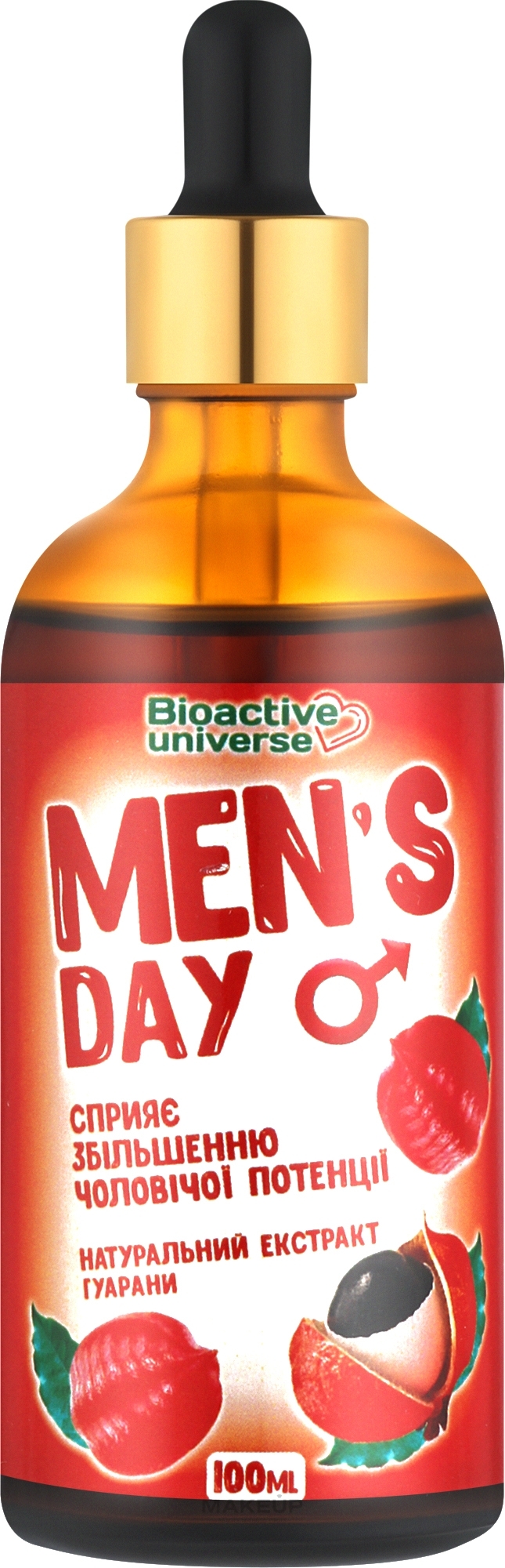 Засіб для потенції з гуараною - Bioactive Universe Men's Day — фото 100ml