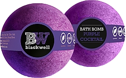 Бомбочка для ванны "Фиолетовый коктейль" - Blackwell Bath Bomb Purple Cocktail — фото N2