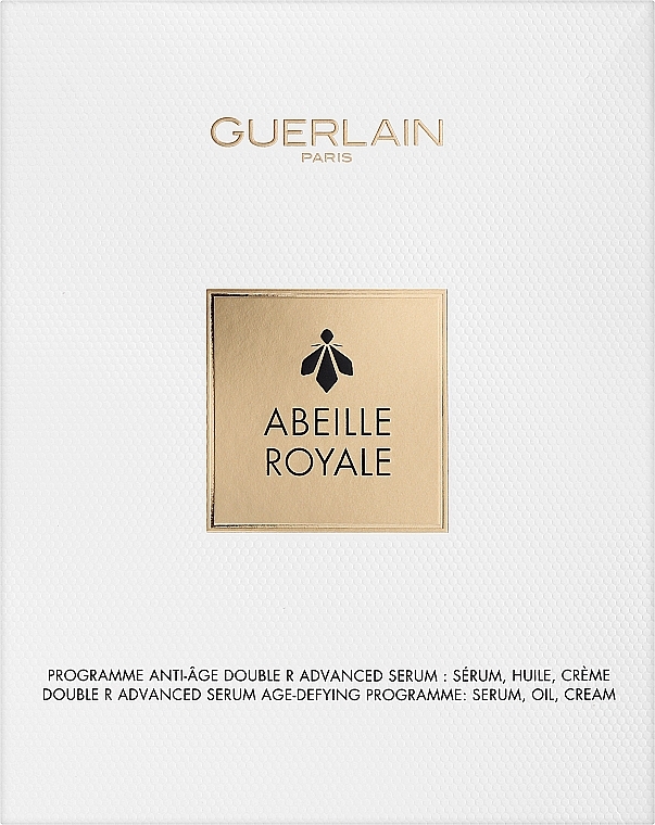 Набір - Guerlain Abeille Royale Set (f/ser/50ml + f/oil/5ml + f/cr/15ml + bag) — фото N1