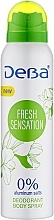Дезодорант-спрей для тіла "Fresh Sensation" - DeBa Deodorant Body Spray — фото N1