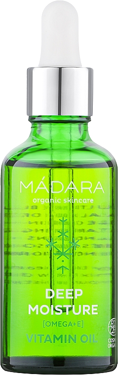Витаминное масло-эликсир для лица - Madara Cosmetics Deep Moisture Vitamin Oil