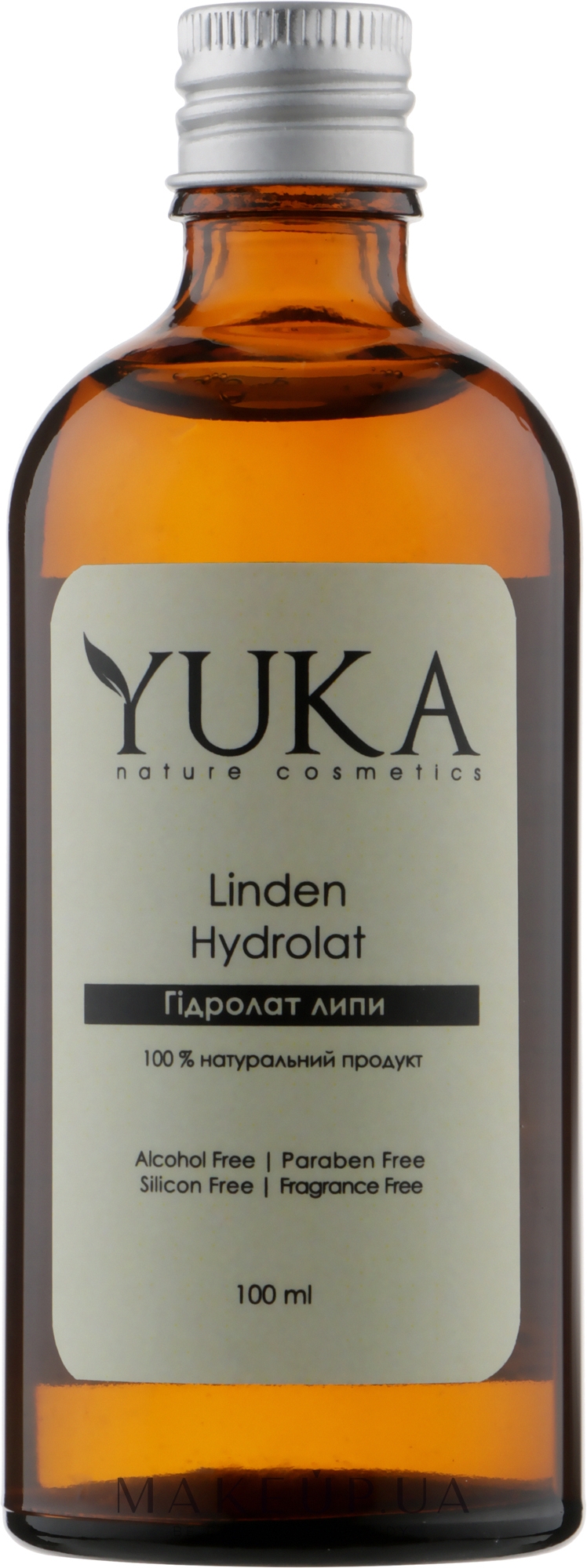 Гидролат липы - Yuka Hydrolat Linden — фото 100ml