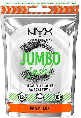 Накладні вії - NYX Professional Makeup Jumbo Lash! Vegan False Lashes Ego Flare — фото N1
