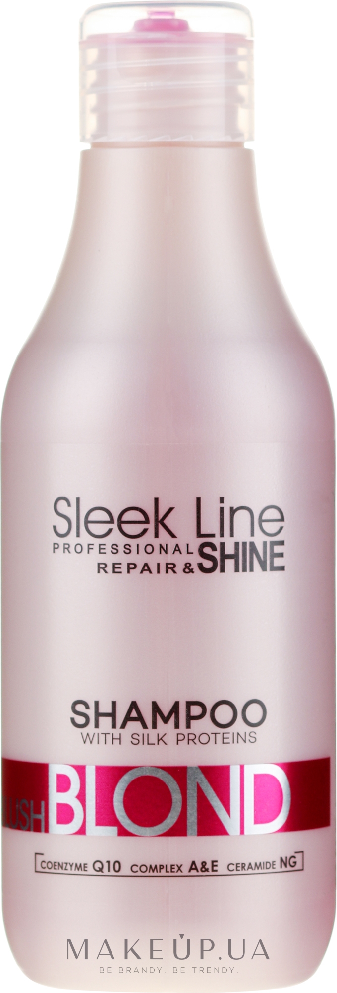 Шампунь для волос - Stapiz Sleek Line Blush Blond Shampoo — фото 300ml