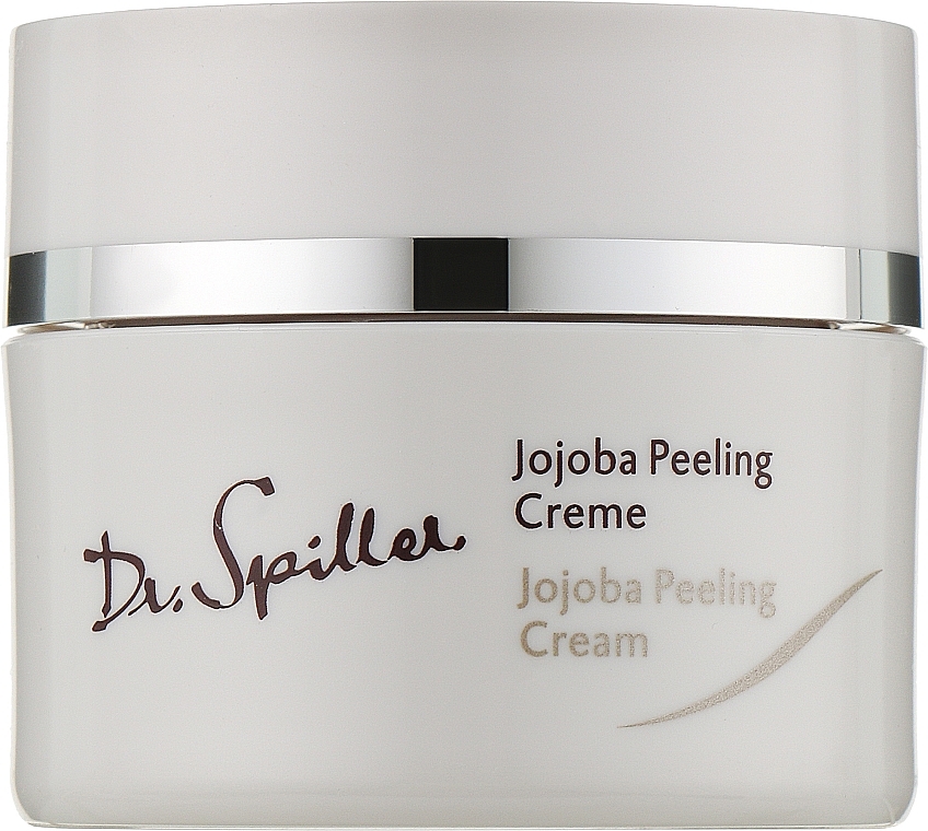 Крем пілінг з гранулами жожоба - Dr. Spiller Jojoba Peeling Cream — фото N1