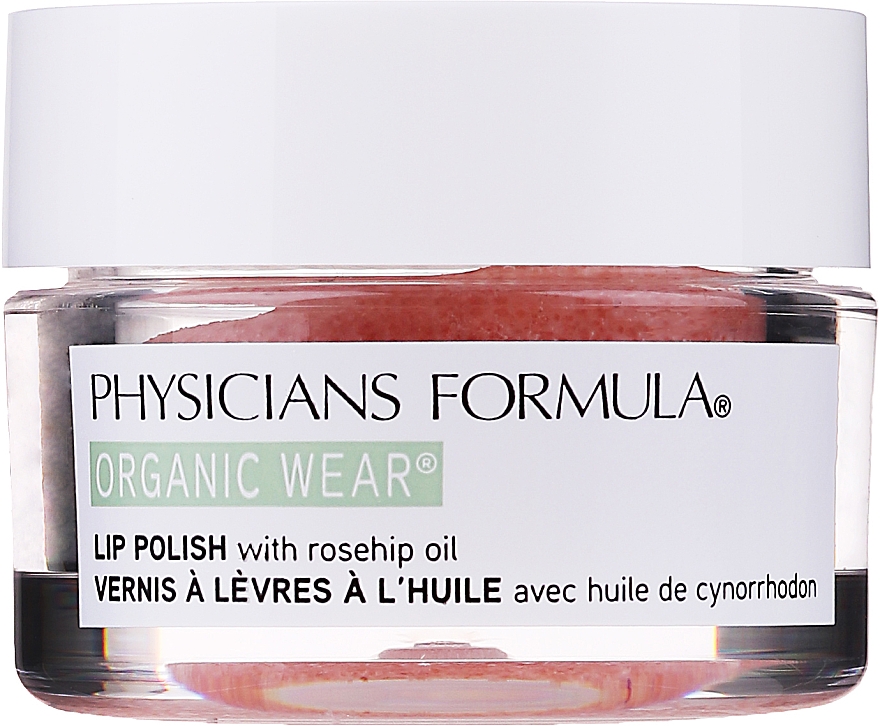 Скраб для губ - Physicians Formula Organic Wear Organic Rose Oil Lip Polish Rose — фото N1