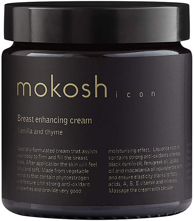 Крем для бюста "Ваніль і кмин" - Mokosh Icon Vanilla & Thyme Bust Cream — фото N3