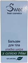 Бальзам для тіла з олією нім "Гладка шкіра" в стіку - Swan — фото N2