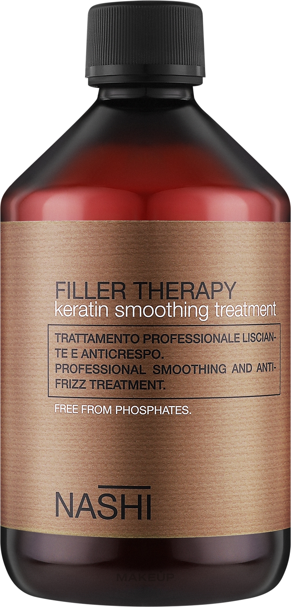 Кератин для волос - Nashi Argan Filler Therapy Smoothing Treatment — фото 500ml