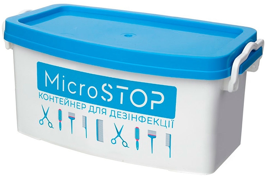 Контейнер для дезинфекции инструментов, 5 л - MicroSTOP — фото N1