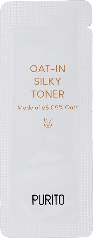 ПОДАРОК! Успокаивающий тонер на основе семян овса - Purito Oat-in Silky Toner — фото N1