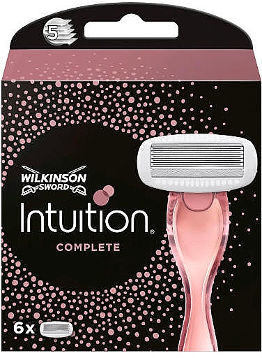 Змінні леза, 6 шт. - Wilkinson Sword Intuition Complete — фото N1