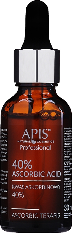 Аскорбиновая кислота 40% - APIS Professional Ascorbic Acid 40% — фото N3