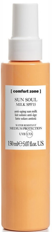 Молочко для тела солнцезащитное - Comfort Zone Sun Soul Milk SPF 15 — фото N1