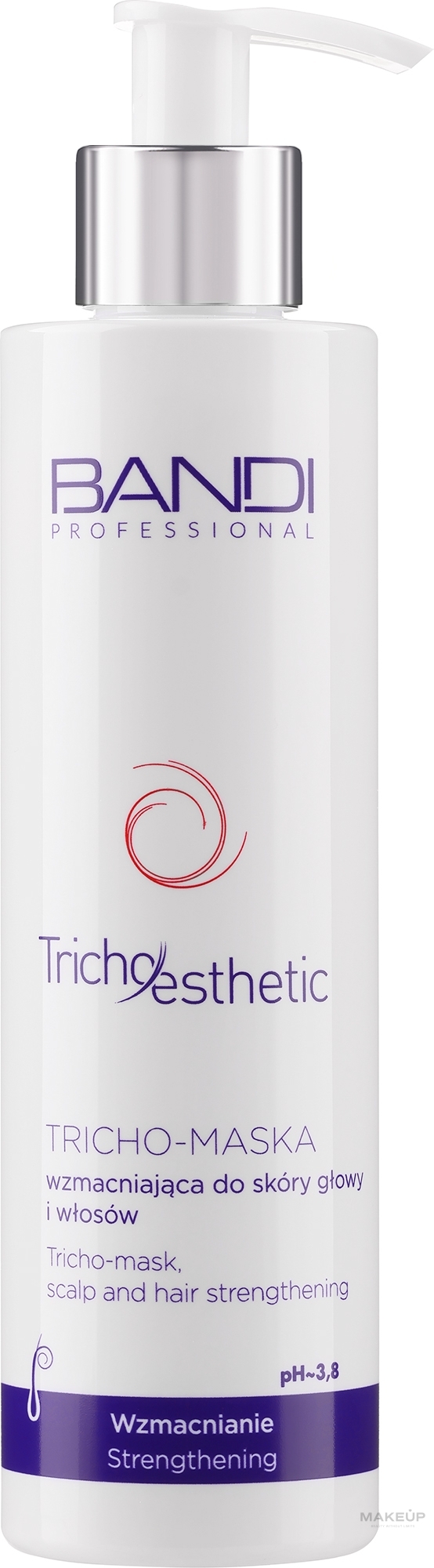 Трихо-маска для шкіри голови й волосся - Bandi Professional Tricho Esthetic Tricho-Mask Scalp And Hair Strengthening — фото 200ml