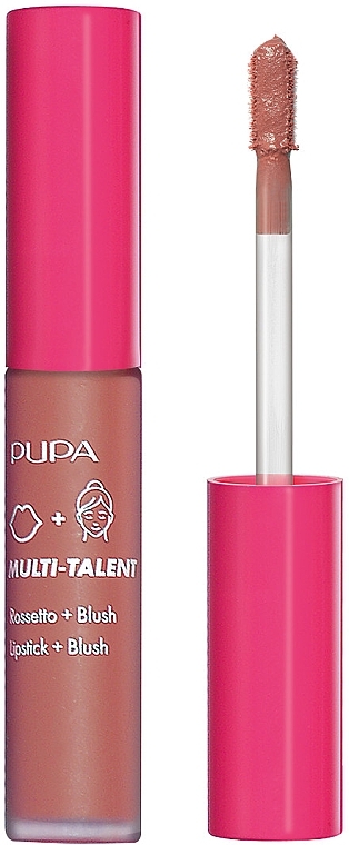 Багатофункціональна помада + рум'яна - Pupa Multi-Talent Lipstick + Blush — фото N1