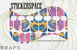 Дизайнерські наклейки для нігтів "Bubble" - StickersSpace — фото N1