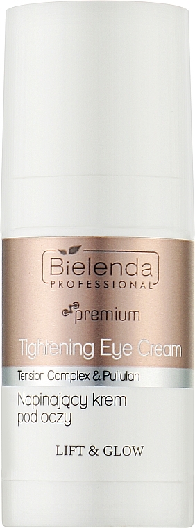 Подтягивающий крем для век - Bielenda Professional Lift & Glow Tightening Eye Cream