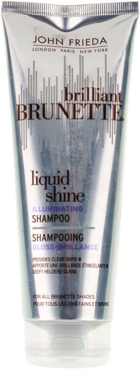 Шампунь с эффектом иллюминации для темных волос - John Frieda Brilliant Brunette Liquid Shine Illuminating Shampoo