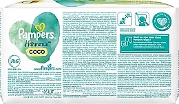 Детские влажные салфетки, 3x42 шт. - Pampers Harmonie Coco Baby Wipes — фото N4