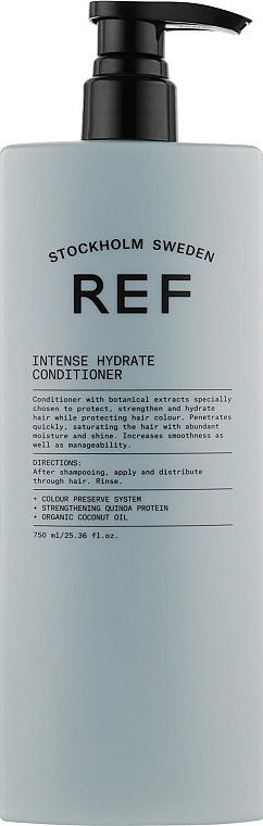 Увлажняющий кондиционер для волос, pH 3.5 - REF Intense Hydrate Conditioner — фото N3