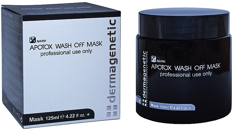 Маска з ефектом детоксикації і ексфоліації - Dermagenetic Apotox Wash Off Mask — фото N1