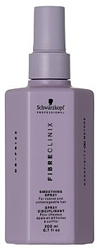 Розгладжувальний спрей для волосся - Schwarzkopf Professional Fibre Clinix De-Frizz Smoothing Spray — фото N1