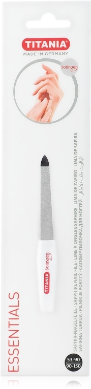 Пилочка для ногтей с микросапфировым покрытием размер 4 - Titania Soligen Saphire Nail File
