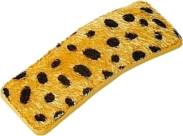Парфумерія, косметика Заколка для волосся з хутром, жовтий леопард - Lolita Accessories