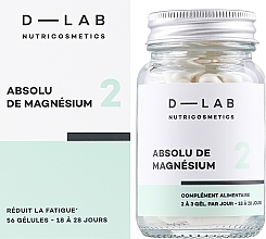 Харчова добавка "Магній" - D-Lab Nutricosmetics Pure Magnesium — фото N2