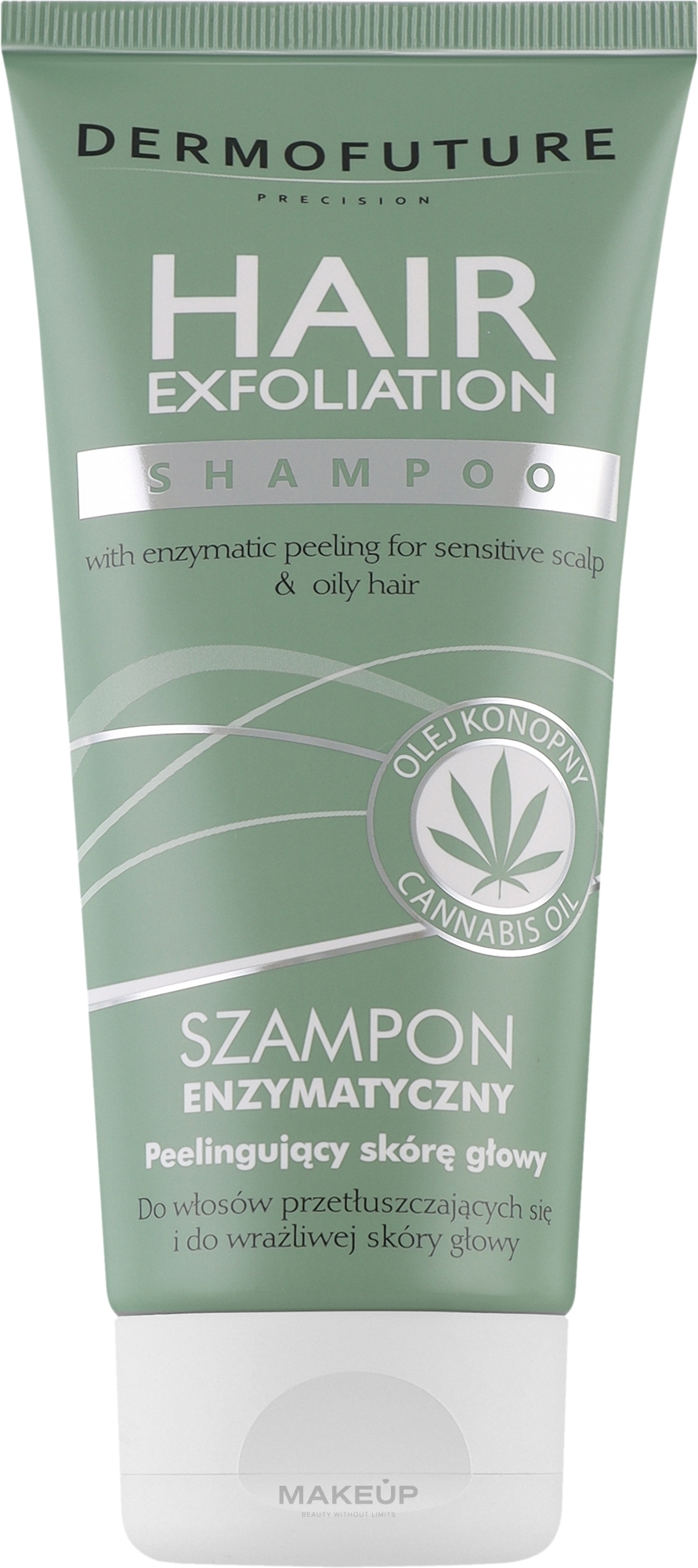 Ензимний шампунь для пілінгу волосся - Dermofuture Hair Exfoliation Shampoo — фото 200ml