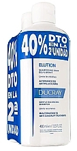 Парфумерія, косметика Набір - Ducray Elution Duplo Gentle Balancing Shampoo (shmp/2x400ml)