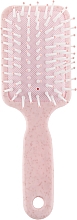 Парфумерія, косметика Щітка для волосся "Білий кролик. Країна Мрій", рожева з собачкою - Ласкава