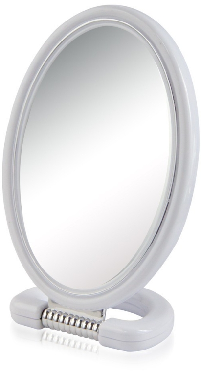 Зеркало косметическое 9510, овальное, двухстороннее, 22.5 см, серое - Donegal Mirror — фото N1