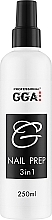 Косметическое средство 3в1 для ногтей - GGA Professional Nail Prep 3in1 — фото N2