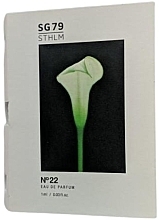 Парфумерія, косметика SG79 STHLM № 22 Green - Парфумована вода (пробник)