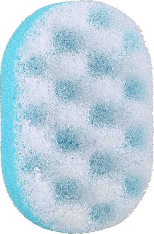 Овальная губка для ванны, голубая 2 - Ewimark — фото N1