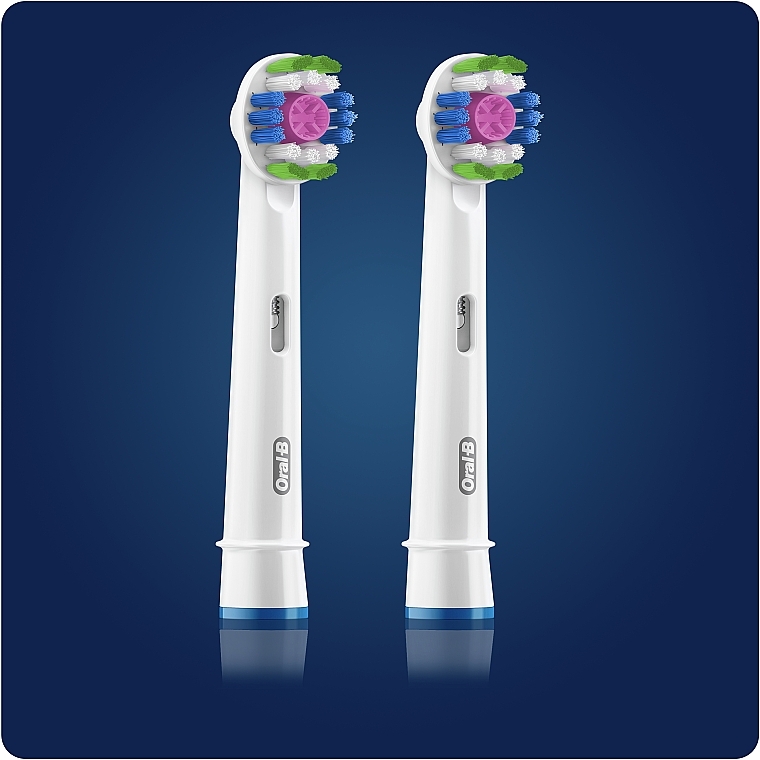 Насадки для електричних зубних щіток, 2 шт. - Oral-B 3D White EB18 — фото N3