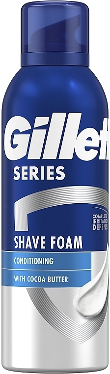 Пена для бритья з маслом какао - Gillette Series Conditioning Shave Foam — фото N2