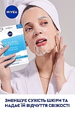 Тканинна маска "Гіалурон+Зволоження" - NIVEA Hyaluron + Hydration 10 Minutes Tissue Mask — фото N4